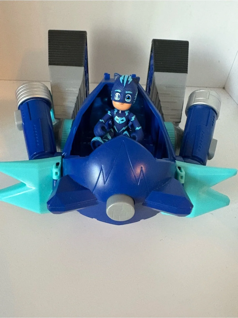PJ Masks Vehicles Action Figures & Turbo Mover Mech Catboy Owlette Gekko 7 Pcs